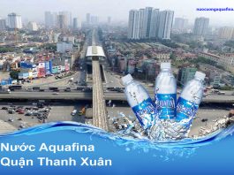 Đại lý nước Aquafina quận Thanh Xuân - Hà Nội