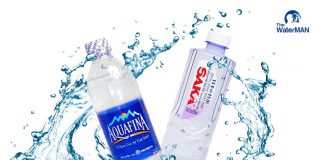 Nước Aquafina và Saka